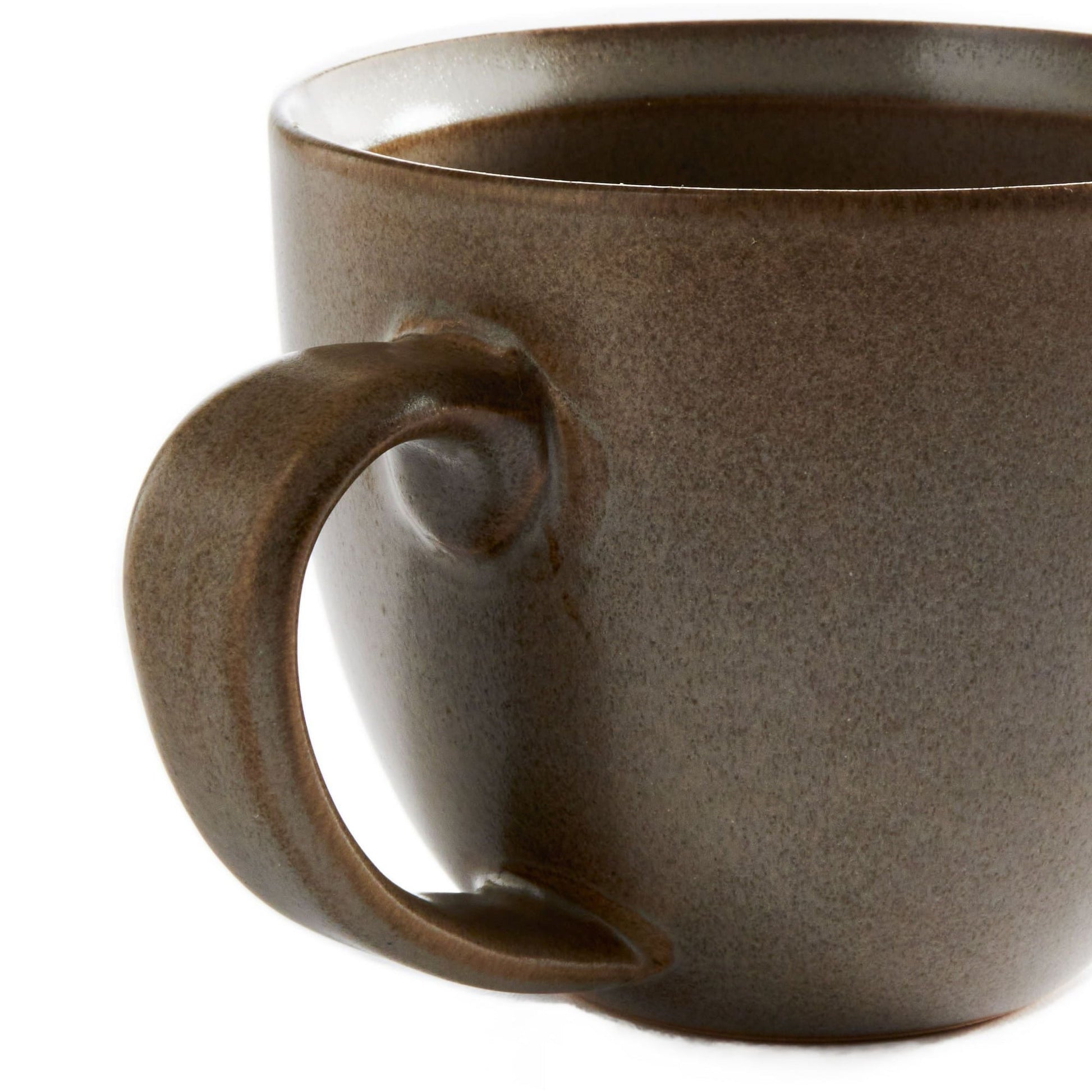 (2 pack) Banks Brown 14.2 - ounce Stoneware Mug - TJD COFFEE AND TEA