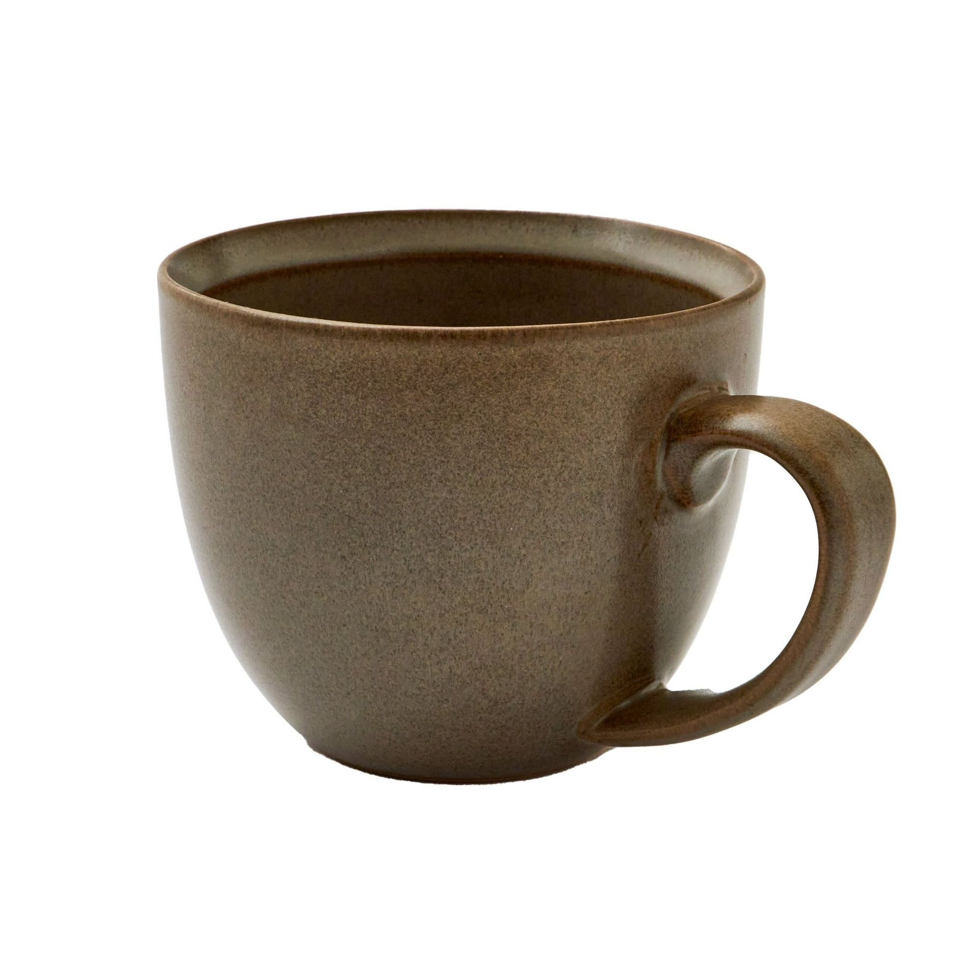 (2 pack) Banks Brown 14.2 - ounce Stoneware Mug - TJD COFFEE AND TEA