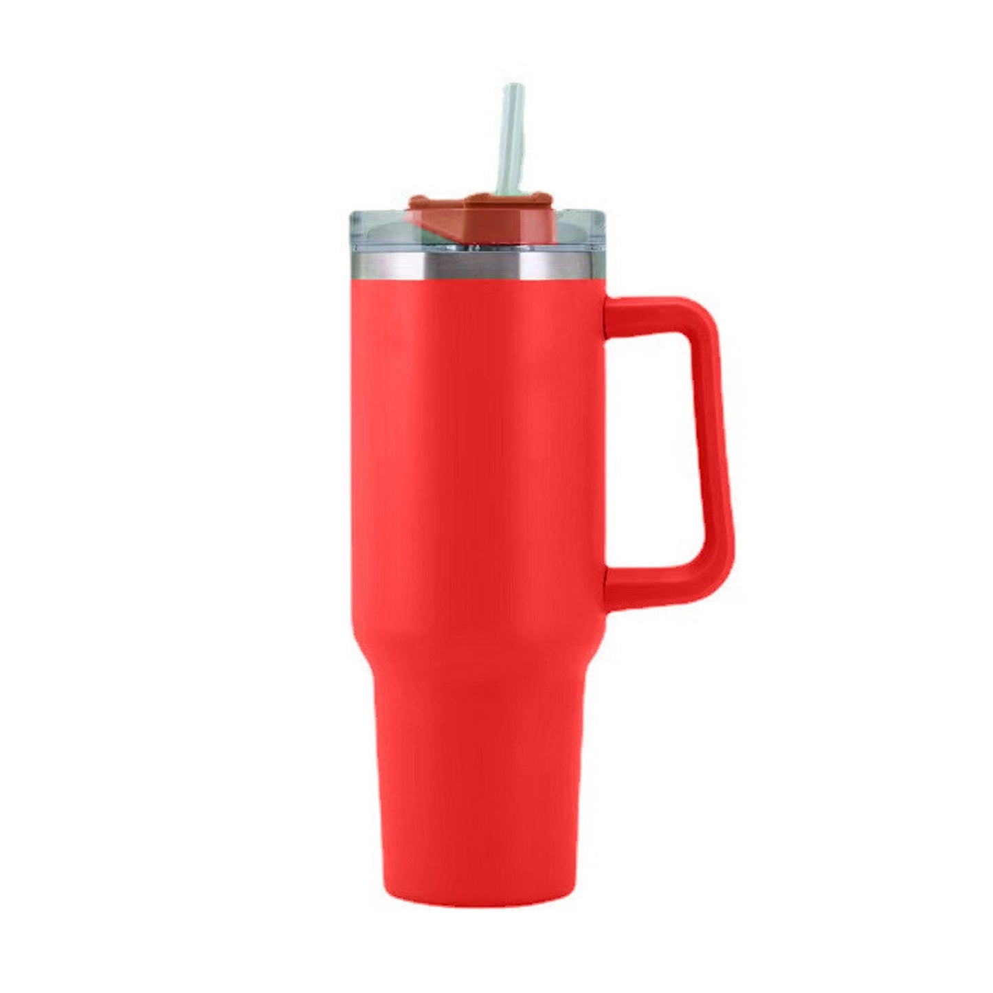 30OZ Straw Coffee Insulation Cup With Handle Portable Car Stainless Steel Water Bottle LargeCapacity Travel BPA Free Thermal Mug - TJD COFFEE AND TEA
