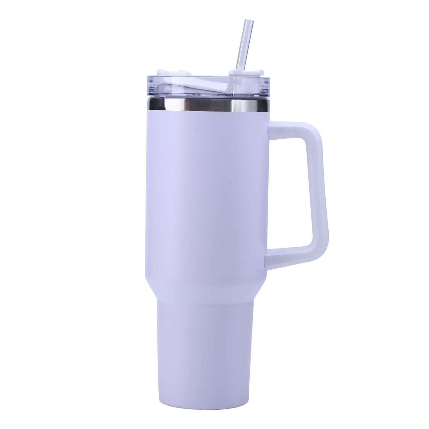 30OZ Straw Coffee Insulation Cup With Handle Portable Car Stainless Steel Water Bottle LargeCapacity Travel BPA Free Thermal Mug - TJD COFFEE AND TEA