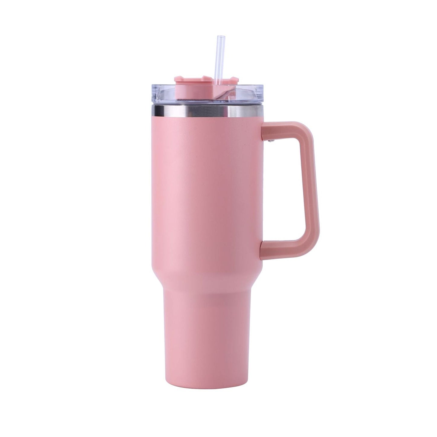 30OZ Straw Coffee Insulation Cup With Handle Portable Car Stainless Steel Water Bottle LargeCapacity Travel BPA Free Thermal Mug - TJD COFFEE AND TEA