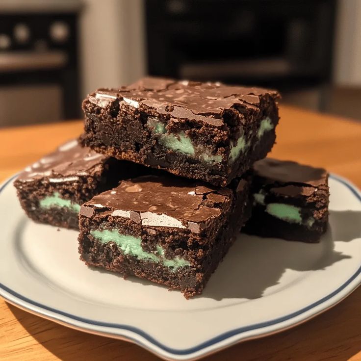 Chocolate Mint Brownies - TJD COFFEE AND TEA