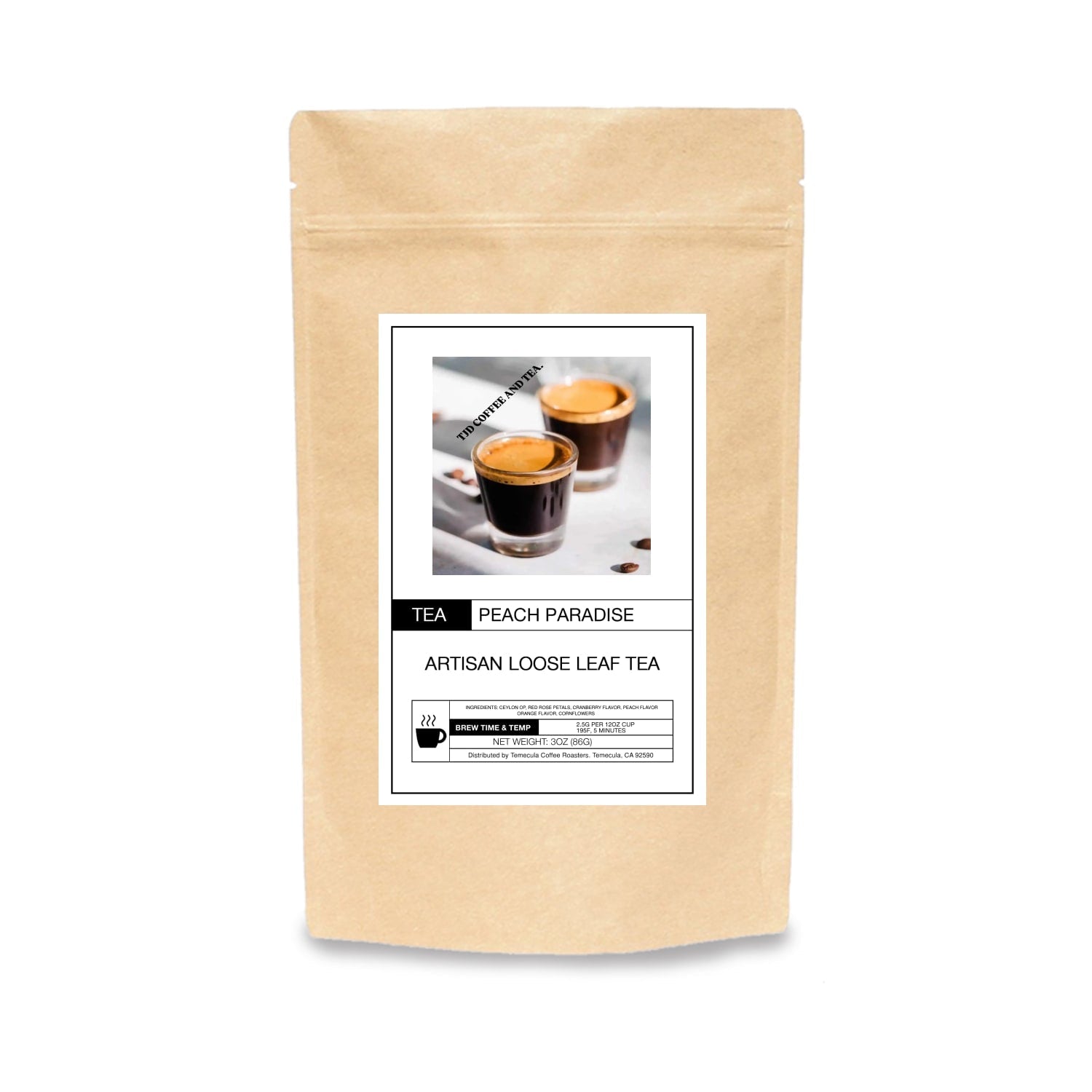 Peach Paradise - TJD COFFEE AND TEA