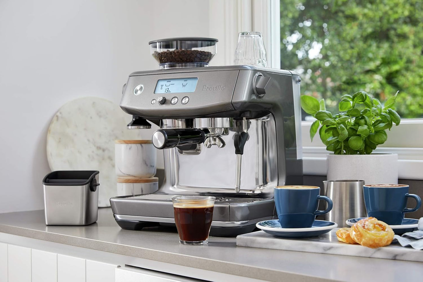 THE BREVILLE BARISTA PRO ESPRESSO MACHINE - TJD COFFEE AND TEA