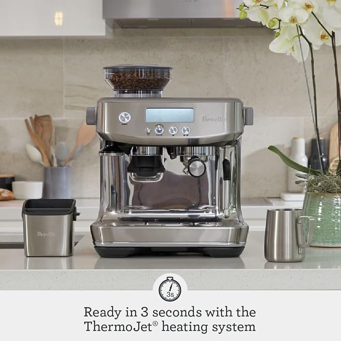 THE BREVILLE BARISTA PRO ESPRESSO MACHINE - TJD COFFEE AND TEA